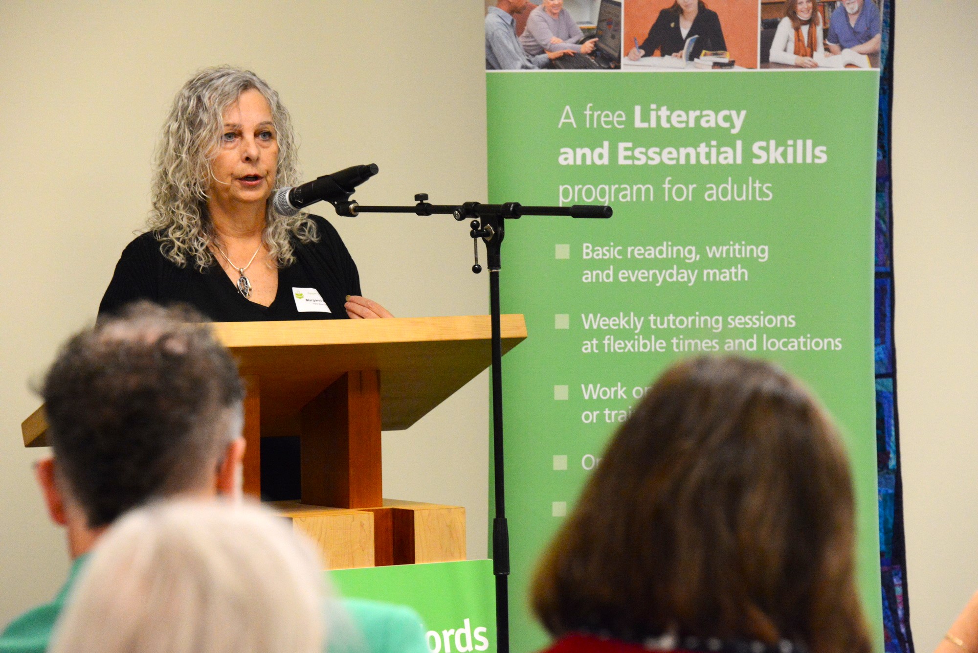 speaker Margaret, Board President